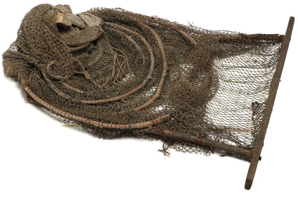 Ålhomma, ett nät som användes till ålfisket