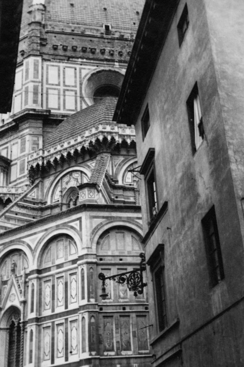 En byggnad. Firenize, Domen, Italien.