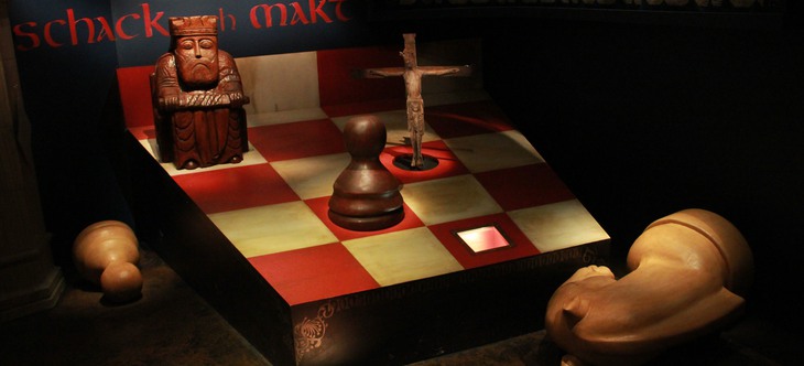Utställningen schack och makt